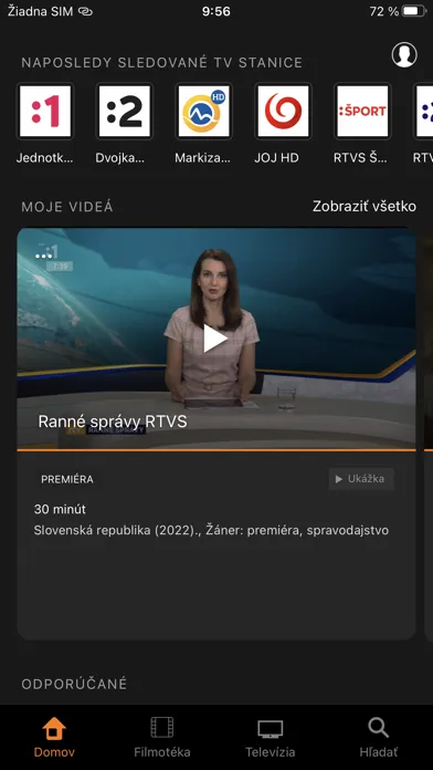 Orange TV سکرین شاٹس