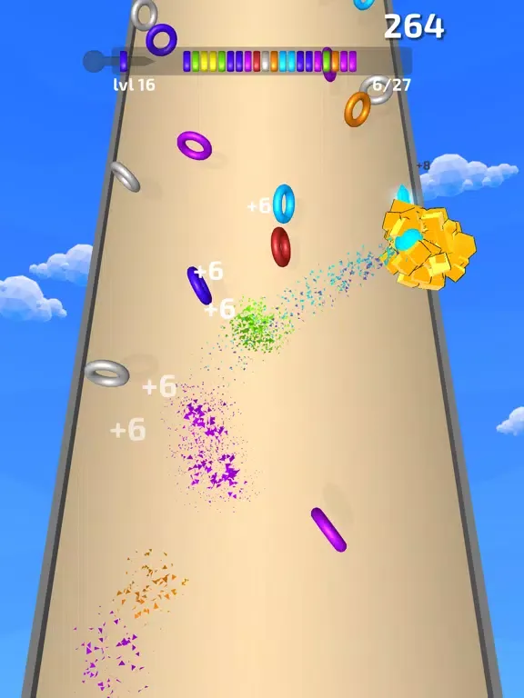 Aqua Rings 3D iPad  سکرین شاٹس