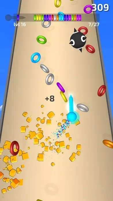 Aqua Rings 3D سکرین شاٹس