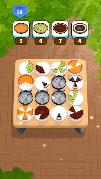 Zrzuty ekranu Pie Sort