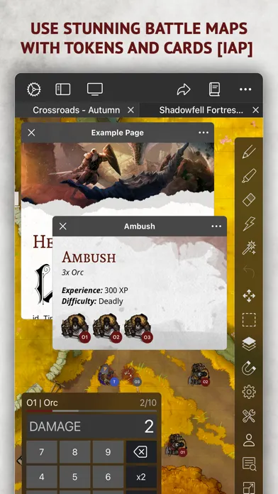 Encounter+ VTT for D&D 5E Ekran Görüntüleri