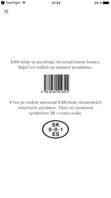 Captures d'écran de Adoptuj kravičku - Skener
