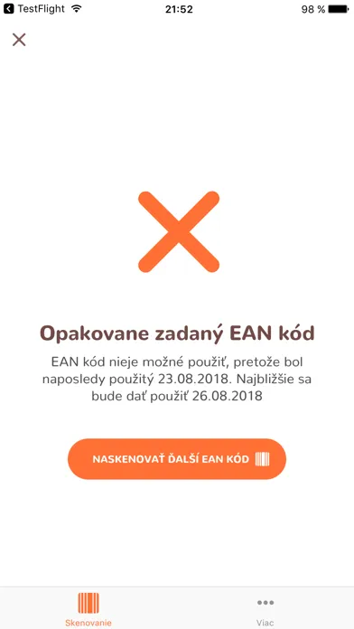 Captures d'écran de Adoptuj kravičku - Skener