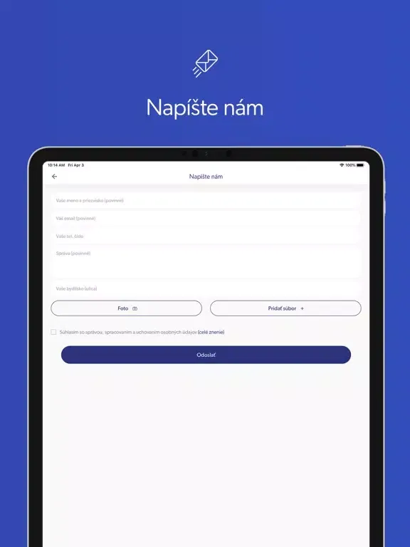 Captures d'écran de Kežmarok iPad 