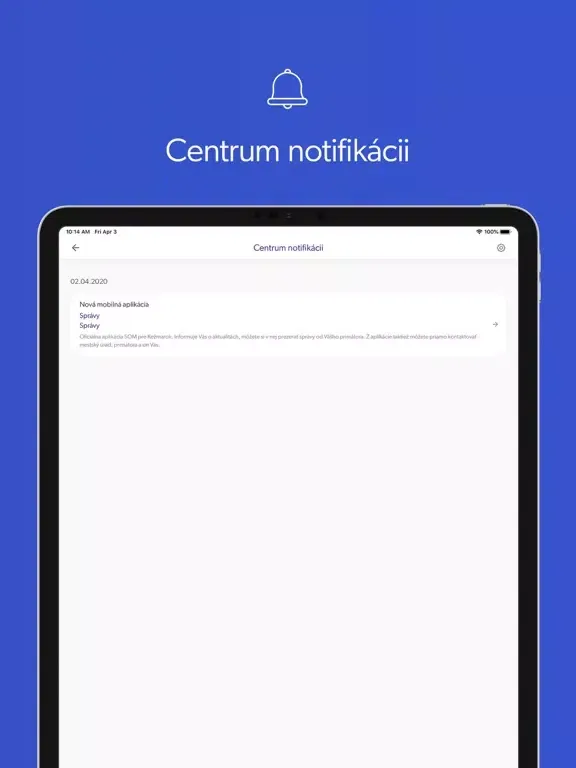Captures d'écran de Kežmarok iPad 