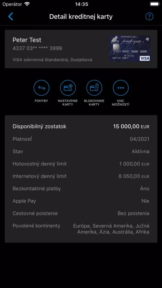 Zrzuty ekranu MobilePay TB