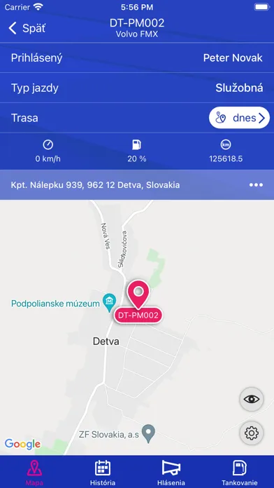 Ảnh chụp màn hình của PM Monitoring