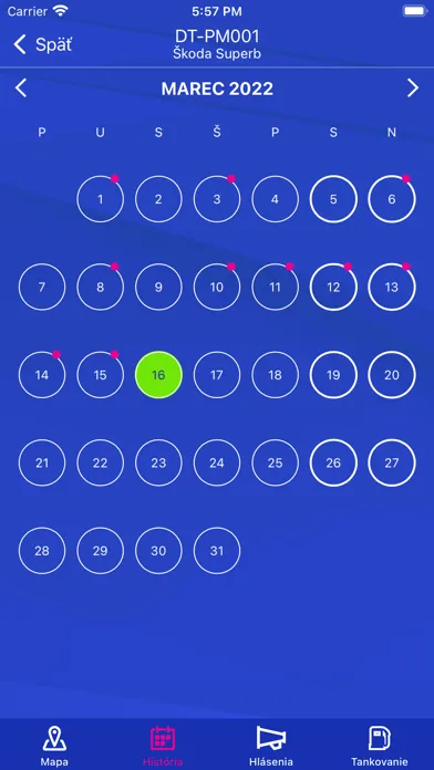 Ảnh chụp màn hình của PM Monitoring
