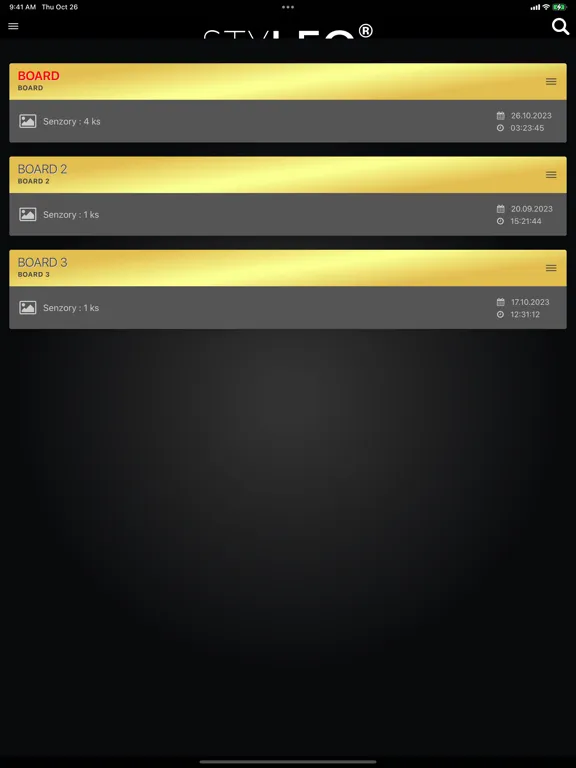 Styleo iPad 应用截图