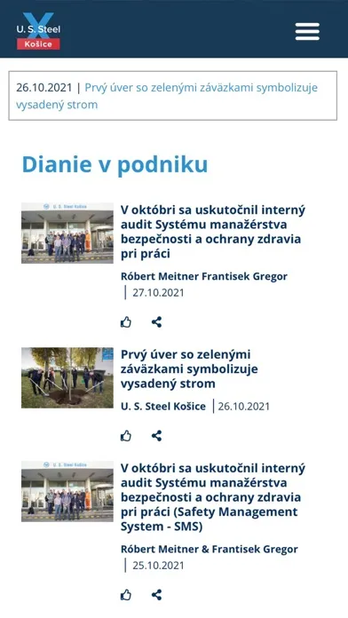 The X App Košice Screenshots
