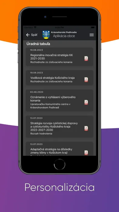 Krásnohorské Podhradie應用截圖