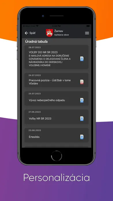 Žarnov应用截图