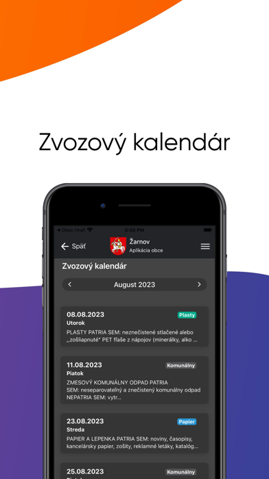 Žarnov سکرین شاٹس