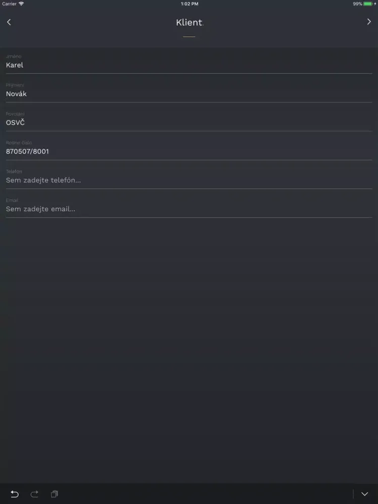 صور GoldenFin Finanční kalkulačka iPad 