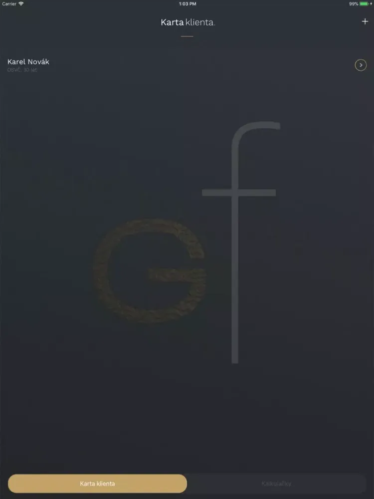 صور GoldenFin Finanční kalkulačka iPad 