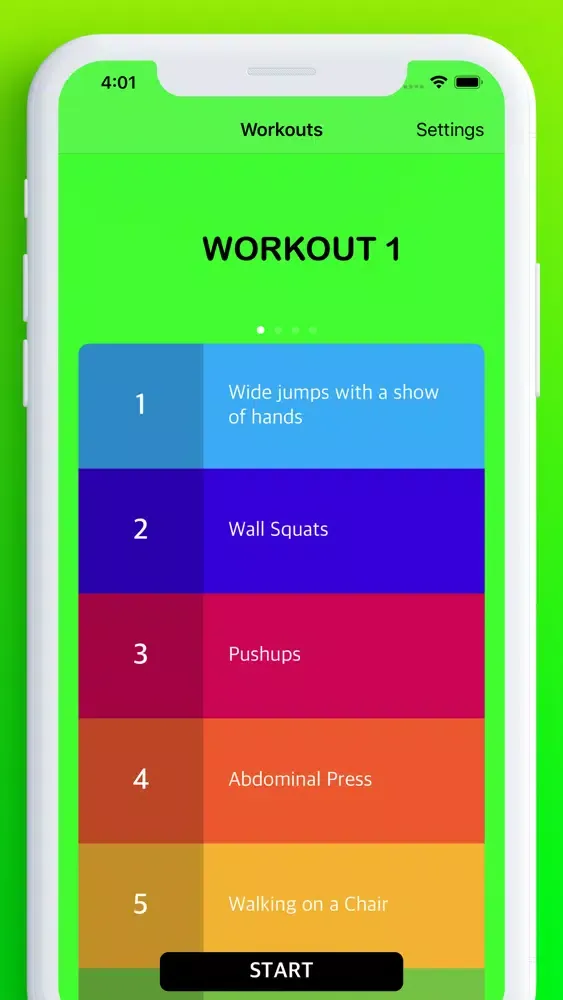 Screenshot di Home Workouts - Be Fit