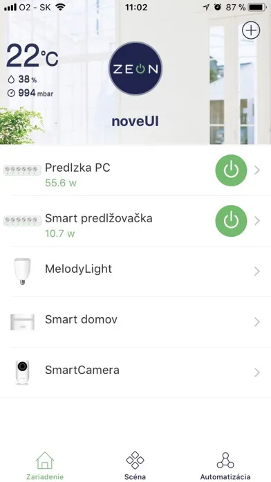 ZEON Smart Domov 스크린샷