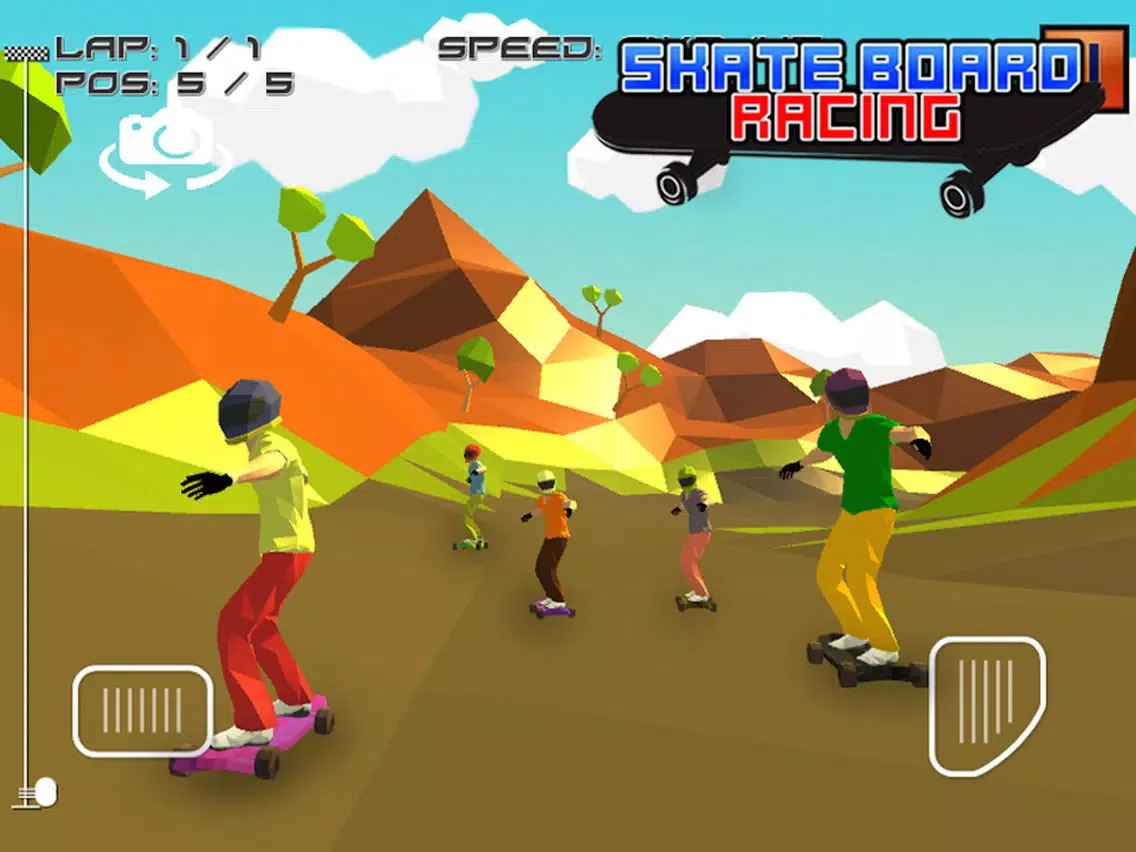 Ảnh chụp màn hình của Skate Board Racing - Game iPad 