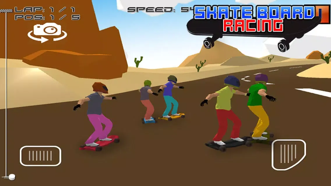 Ảnh chụp màn hình của Skate Board Racing - Game