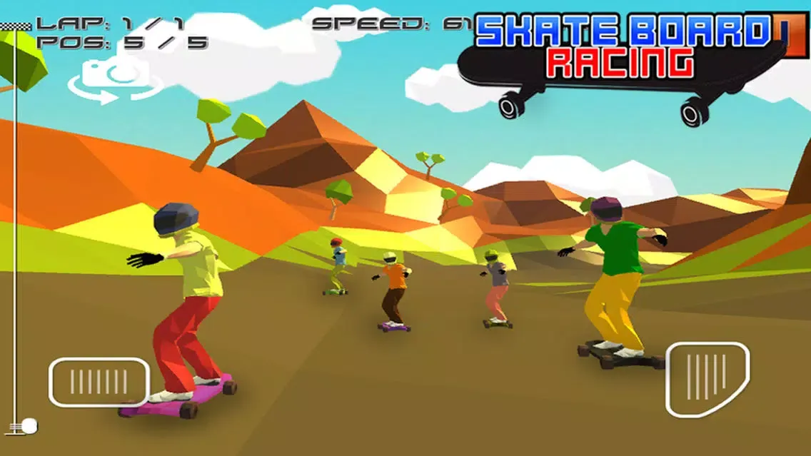 Ảnh chụp màn hình của Skate Board Racing - Game