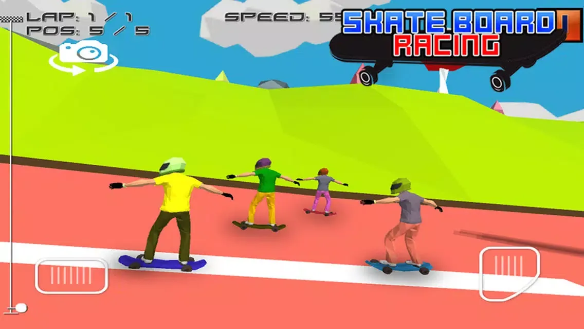 Ảnh chụp màn hình của Skate Board Racing - Game