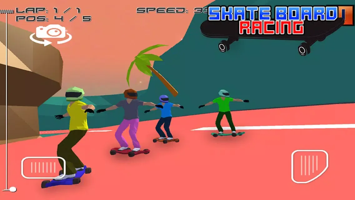 Ảnh chụp màn hình của Skate Board Racing - Game