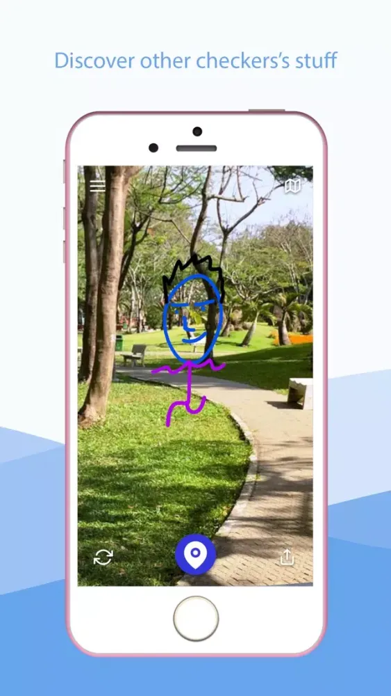Zrzuty ekranu AR Checkin