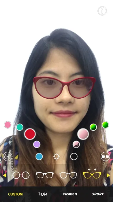 Ảnh chụp màn hình của GlassOn -Virtual Glasses TryOn