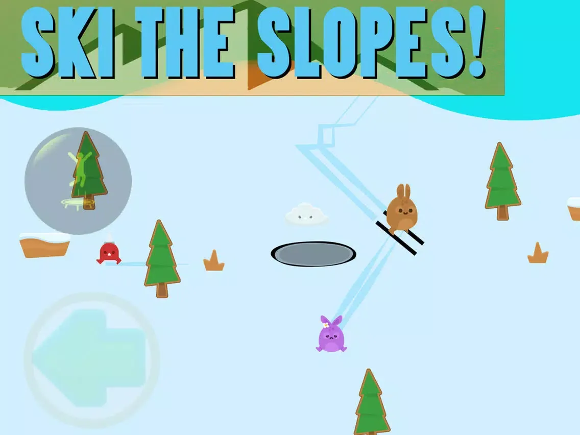 Snow Bunnies: Catch Zombies and Ski the Slopes! iPad  Ekran Görüntüleri