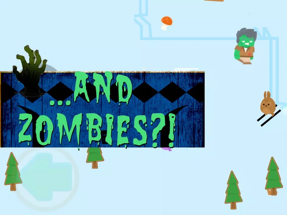 Snow Bunnies: Catch Zombies and Ski the Slopes! iPad  Ekran Görüntüleri