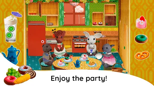 Ảnh chụp màn hình của SKIDOS - Kids Dollhouse Game