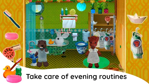 Ảnh chụp màn hình của SKIDOS - Kids Dollhouse Game