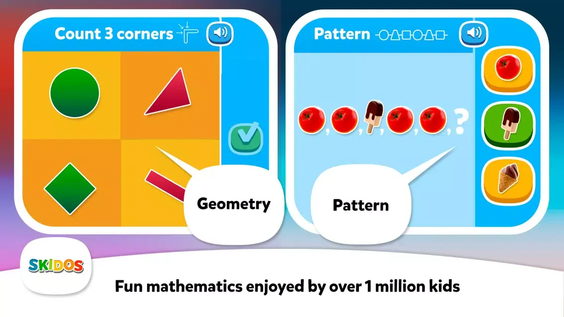 Captures d'écran de Fly Kids: Multiplication Games