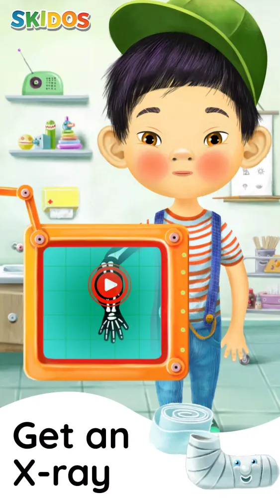 ภาพหน้าจอของ SKIDOS Doctor