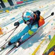 Skier - Ski Snowboard Party Skier - Ski Snowboard Party