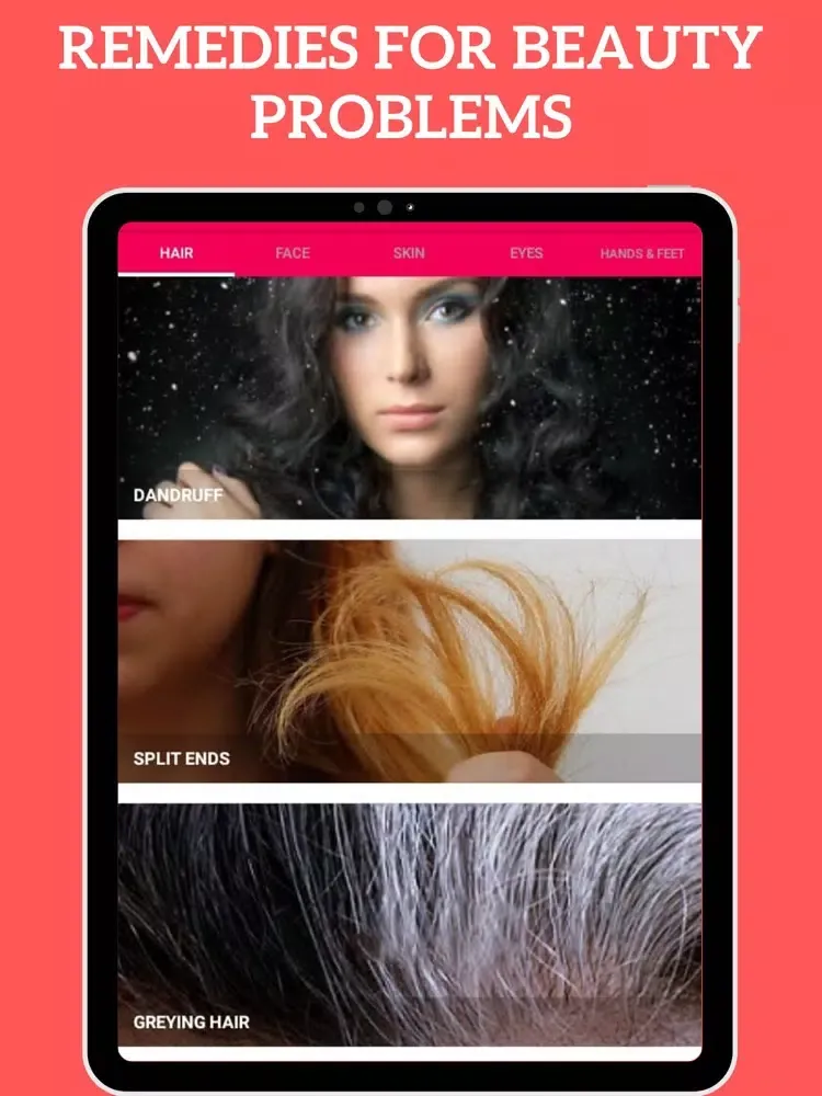 Ảnh chụp màn hình của Daily Beauty Care at Home iPad 