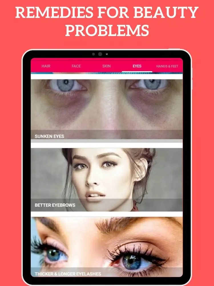 Ảnh chụp màn hình của Daily Beauty Care at Home iPad 