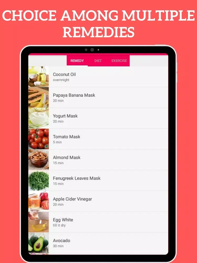 Ảnh chụp màn hình của Daily Beauty Care at Home iPad 