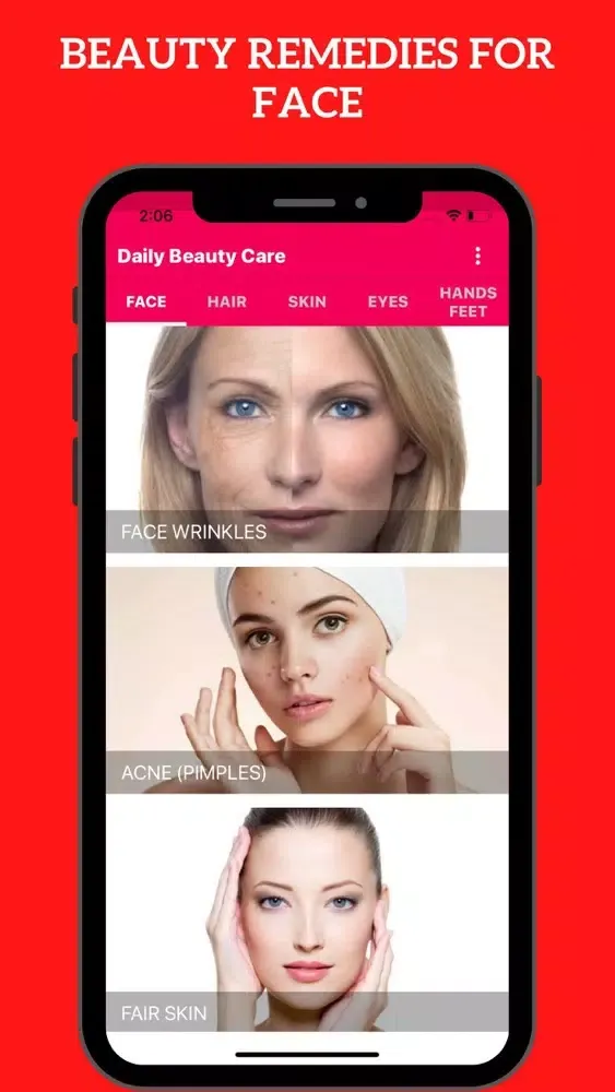 Ảnh chụp màn hình của Daily Beauty Care at Home
