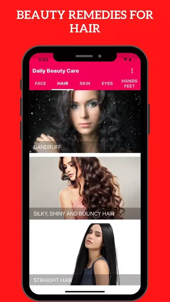 Ảnh chụp màn hình của Daily Beauty Care at Home