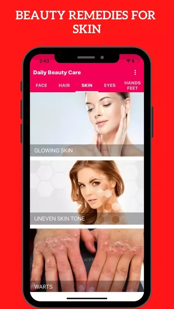 Ảnh chụp màn hình của Daily Beauty Care at Home