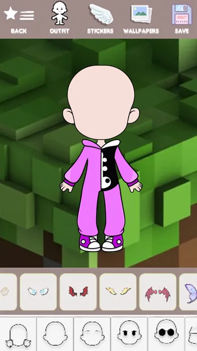 ภาพหน้าจอของ Paper Doll DIY Toca Dress Up
