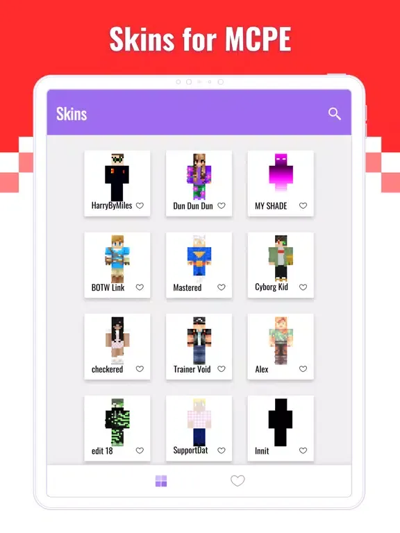 Tangkapan skrin Skins Garderob for Minecraft ™ iPad 