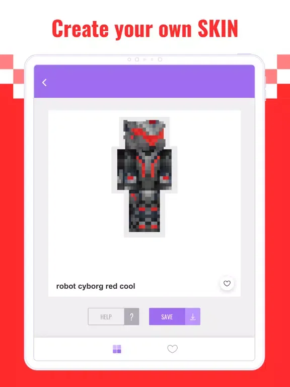 Tangkapan skrin Skins Garderob for Minecraft ™ iPad 