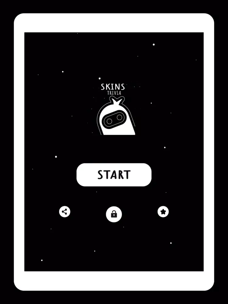 Skins Trivia For Among US iPad  Screenshots