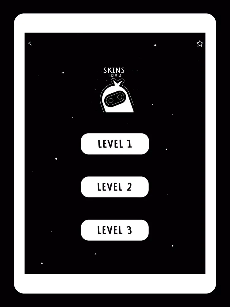 Skins Trivia For Among US iPad  Screenshots