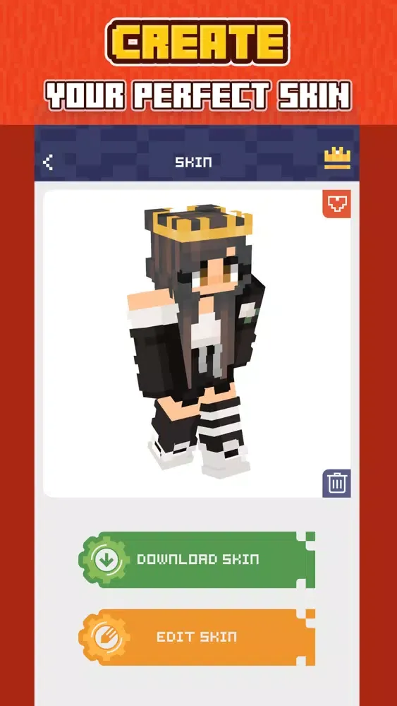 Ảnh chụp màn hình của Skins for Minecraft °