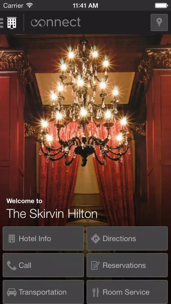 Capturas de tela do The Skirvin Hilton