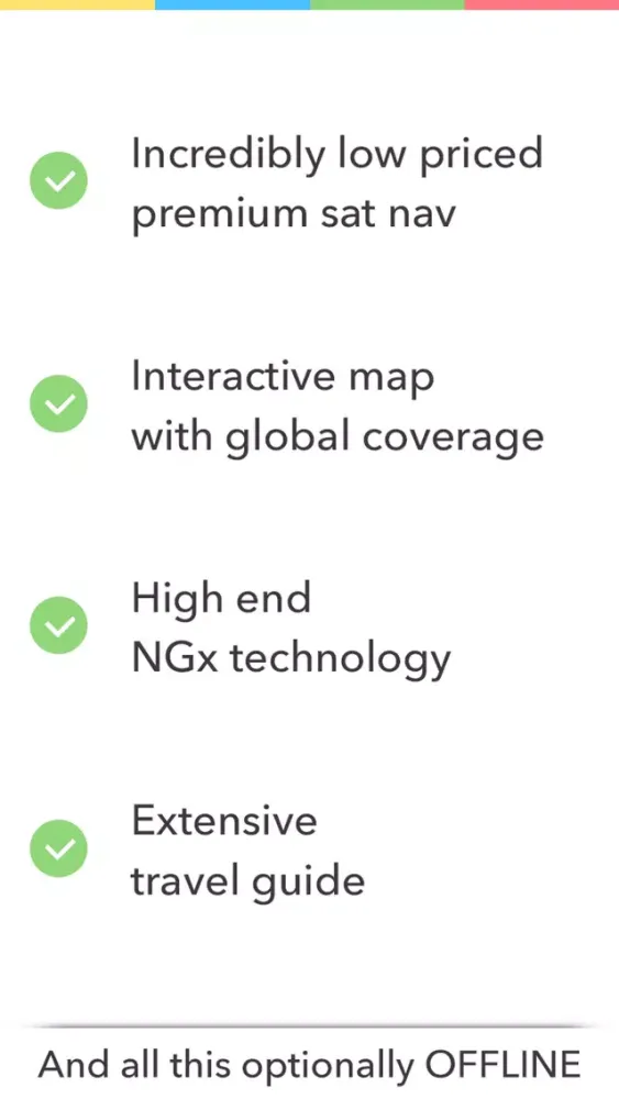 Captures d'écran de GPS Navigation (Sat Nav)