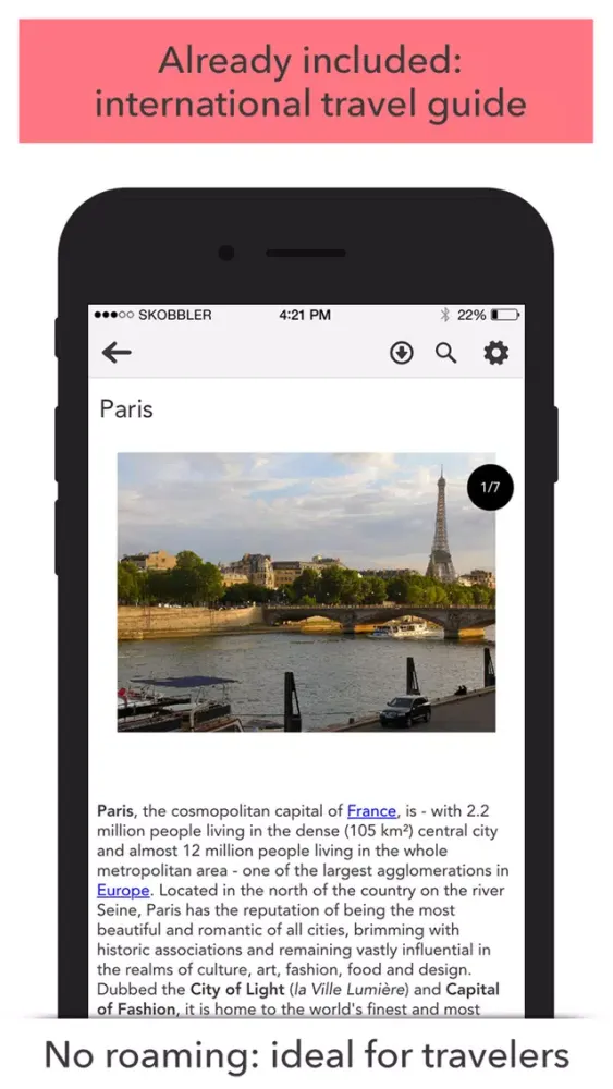 Captures d'écran de GPS Navigation (Sat Nav)